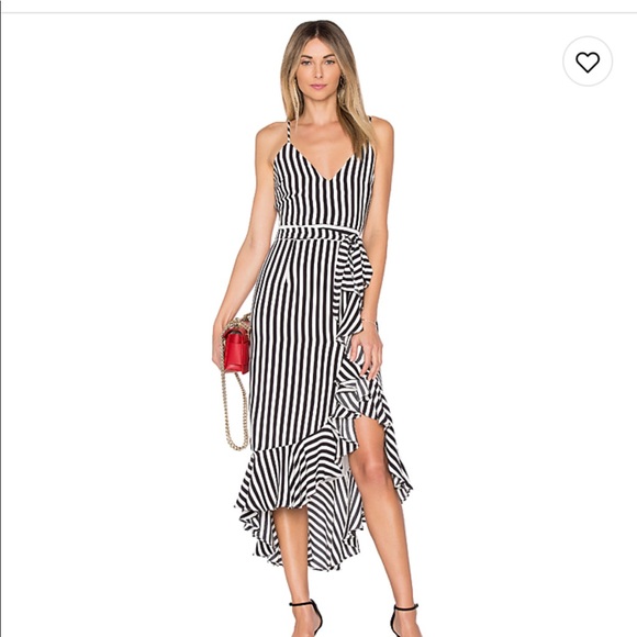 Lovers + Friends Dresses & Skirts - Lovers+friends stripe midi dress